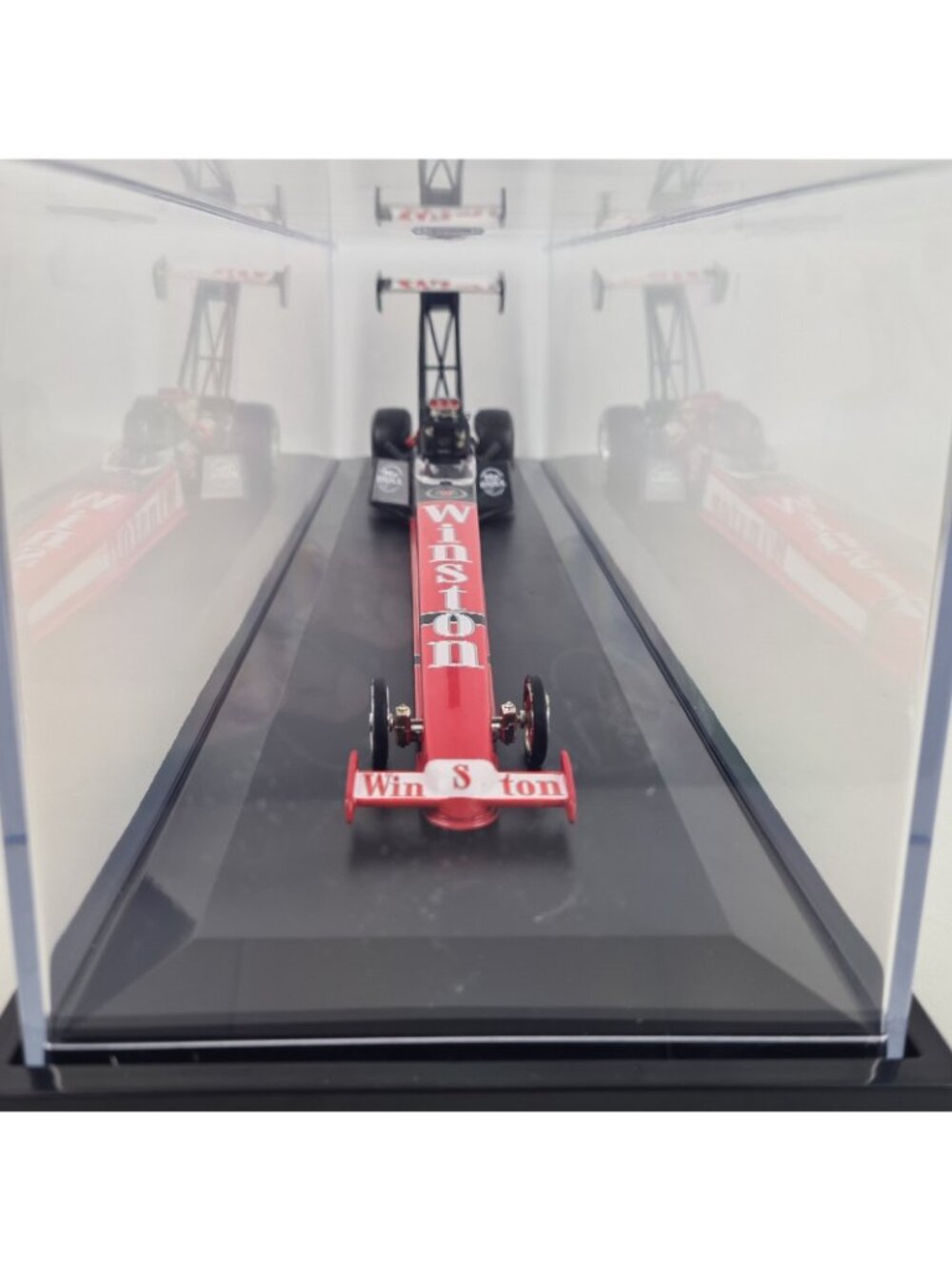 Action 1:24 Red Winston Racing Gary Scelzi 1998 Dragster Collectable 23350 - Picture 6 of 11